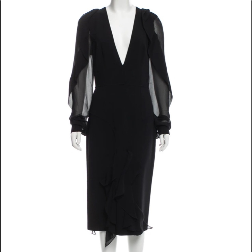 Michael Kors black wool dress 6